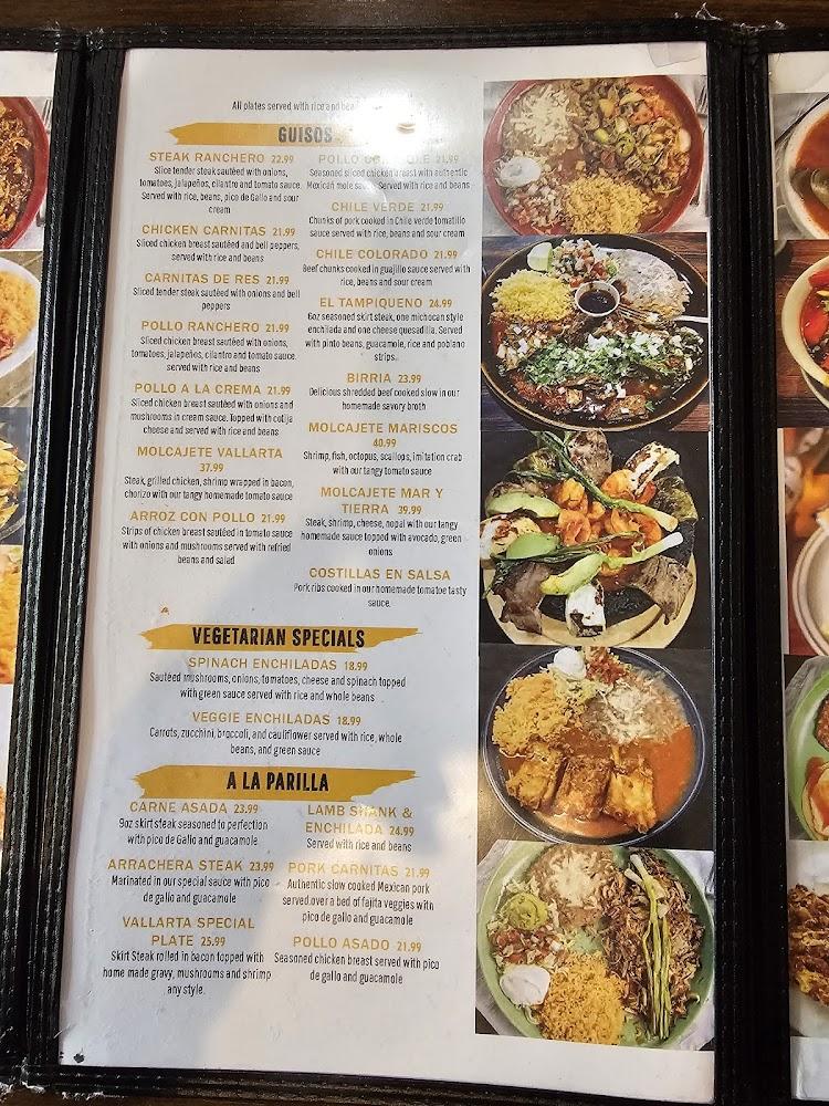 Vallarta Grill Restaurant Menu image 3